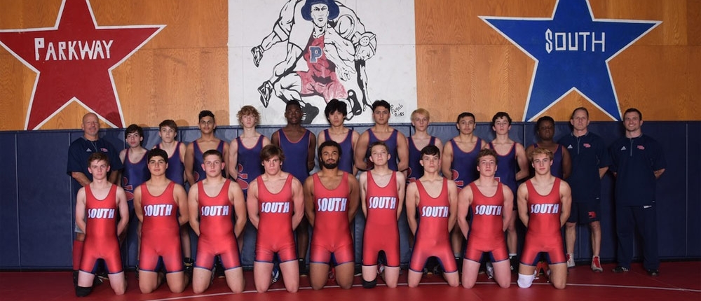 2018-2019 Parkway South Patriots Wrestling Team